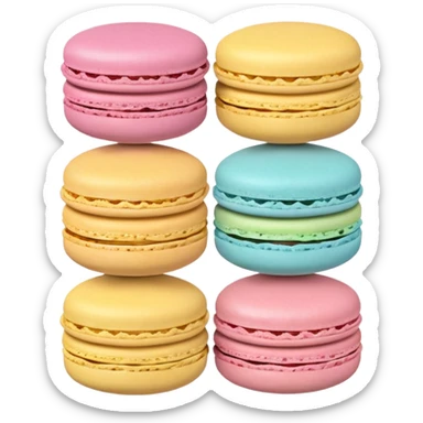 macaron 3d emoji sticker