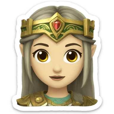 princesa Zelda Twilight Princess sticker