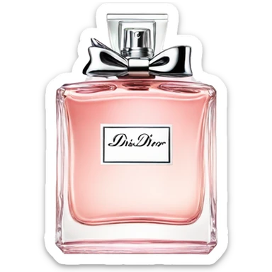 miss dior perfume sticker