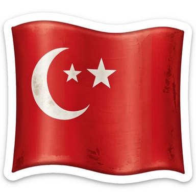 Ottoman Empire Flag sticker