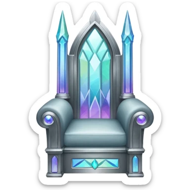 Glass castle from throne of glass sticker