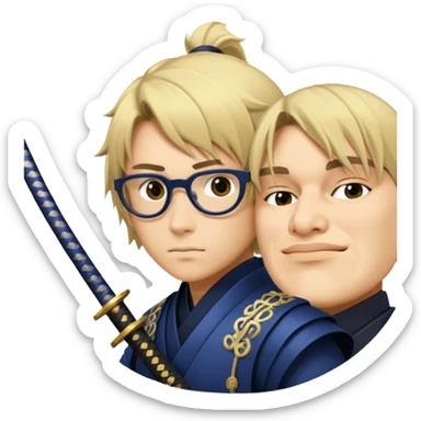 Samurai Strategist sticker