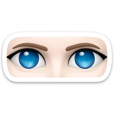 Principe ojos azules sticker