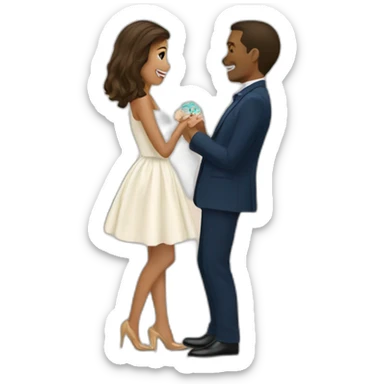 Paris proposal sticker