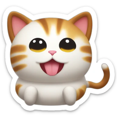 Bongo cat sticker