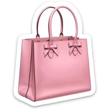 pink shopping bag, Blair Waldorf like sticker