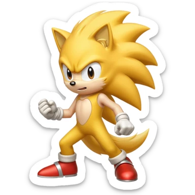 super sonic legend sticker
