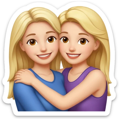 Romance - feeling of excitement associated with love - 2 women together sticker