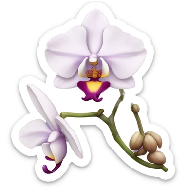 Orchid sticker