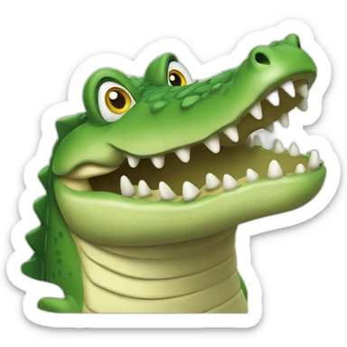 croc, from croc legend of the gobbos sticker
