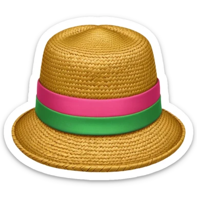 Jamaican hat  sticker