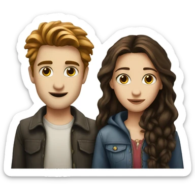 Bella and Edward  sticker