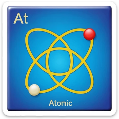 Generate 8 unique emoji-style icons representing chemical element tiles, atomic symbols, colorful science grid blocks, and laboratory chemistry themes. sticker