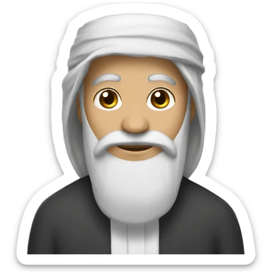 imam with no face sticker