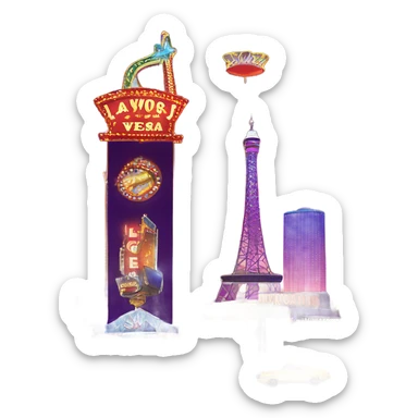 Vegas  sticker