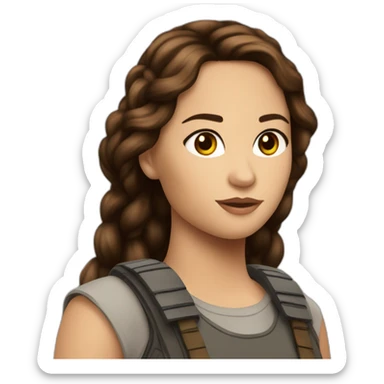 katniss everdeen Hunger Games sticker
