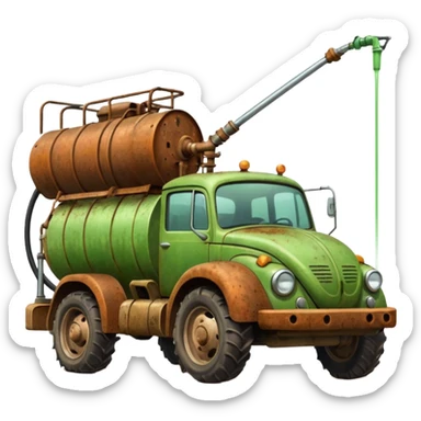 Bug sprayer car sticker