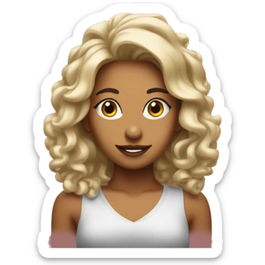 Nim rodish girlie funny  sticker