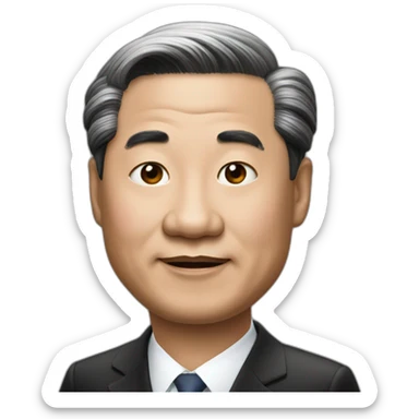 president xi sticker