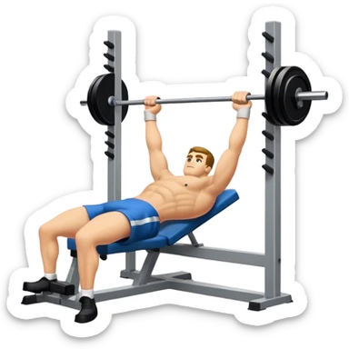 close-grip flat-benchpress sticker