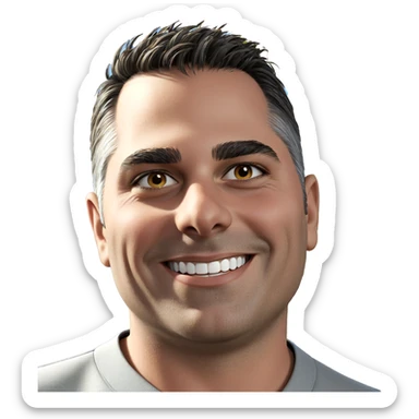 smiling boy outdoors portrait sticker