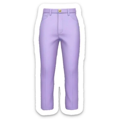 pastel purple trousers  sticker