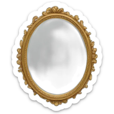 mirror sticker