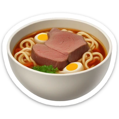 Beef noodle soup  sticker