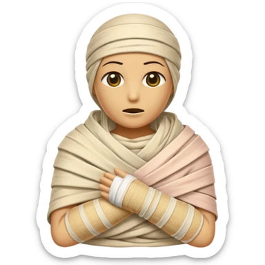 Mummy sticker