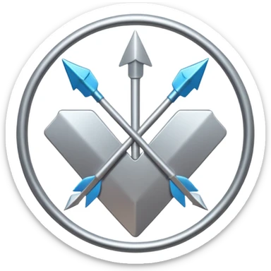 Arrows that connect eachother like if it was a cycle sticker