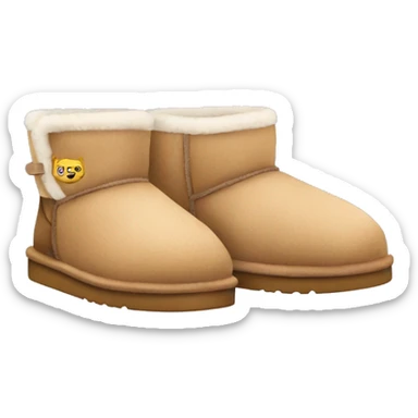 ugg slippers sticker
