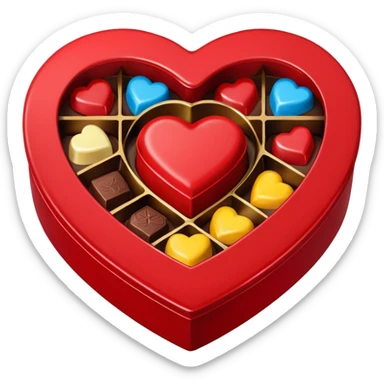 Valentines day sticker