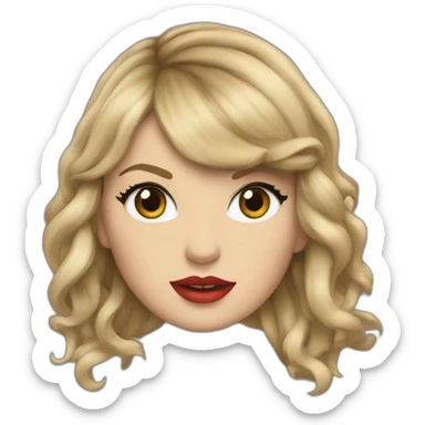 Taylor Swift (Fearless Era) sticker