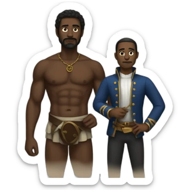 master and slave sticker