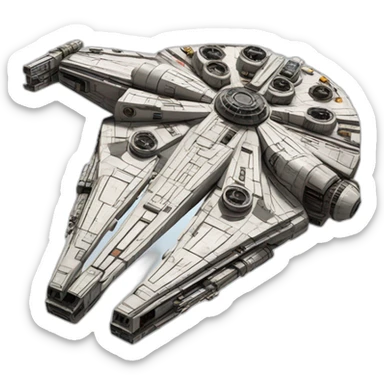 Millenium Falcon sticker