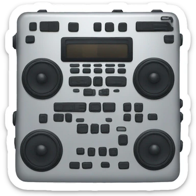 beat machine sticker