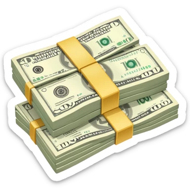 currency dollar, euro, yuan pack sticker