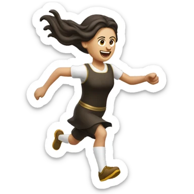 skipping sprint review saint brigid sticker
