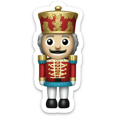 nutcracker toy  sticker