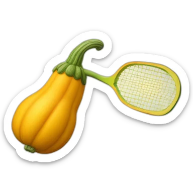 Squash Schläger sticker