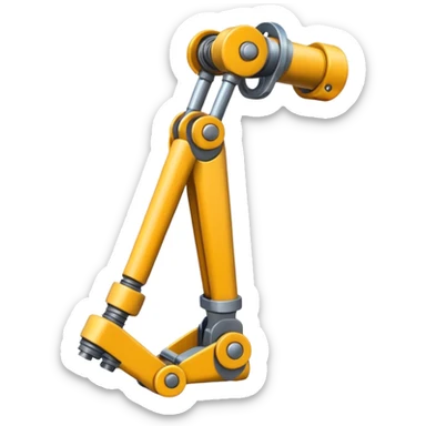 Mechanical leg sticker
