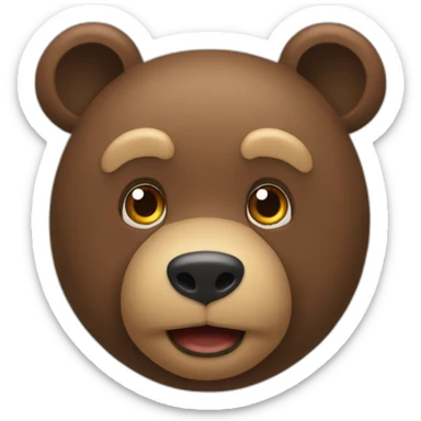 Baaren dans super bear adventire sticker