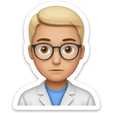 scientific stories expert sticker