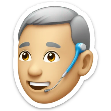 Hearing aids  sticker