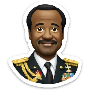 Paul biya sticker