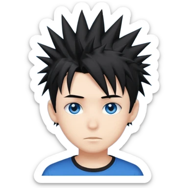 Anime boy sticker