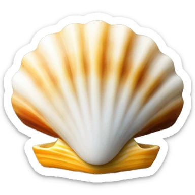 Shell camino santiago sticker