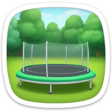 Trampoline pqrk sticker
