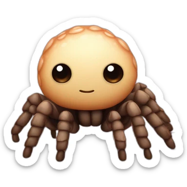 Cute little Chubby Tarantula  sticker