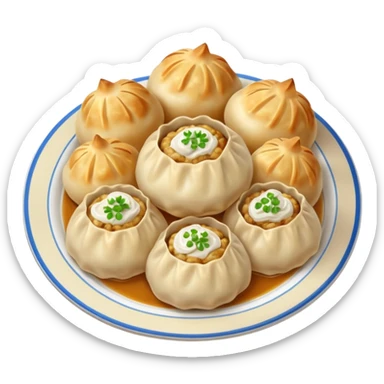Ukrainian dumpling sticker